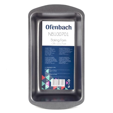 Forma blacha do pieczenia chleba pasztetu keksówka NON-STICK OFENBACH