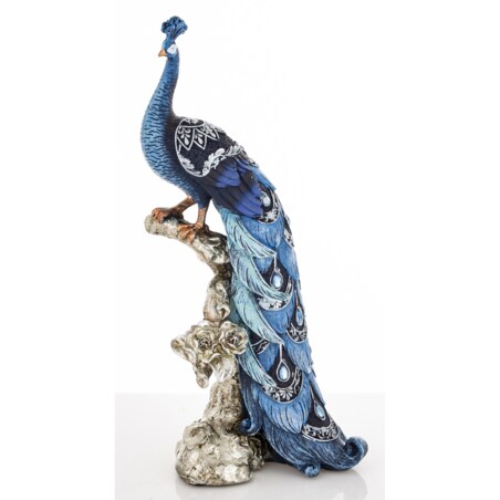 Dekoracja - Paw 29x10x14 cm ZAMPA