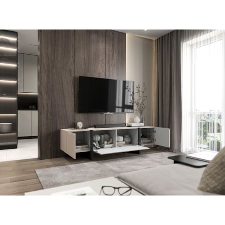 Oryginalna Szafka RTV Kenzo Komoda RTV Boho Kaszmir Mat 180 cm