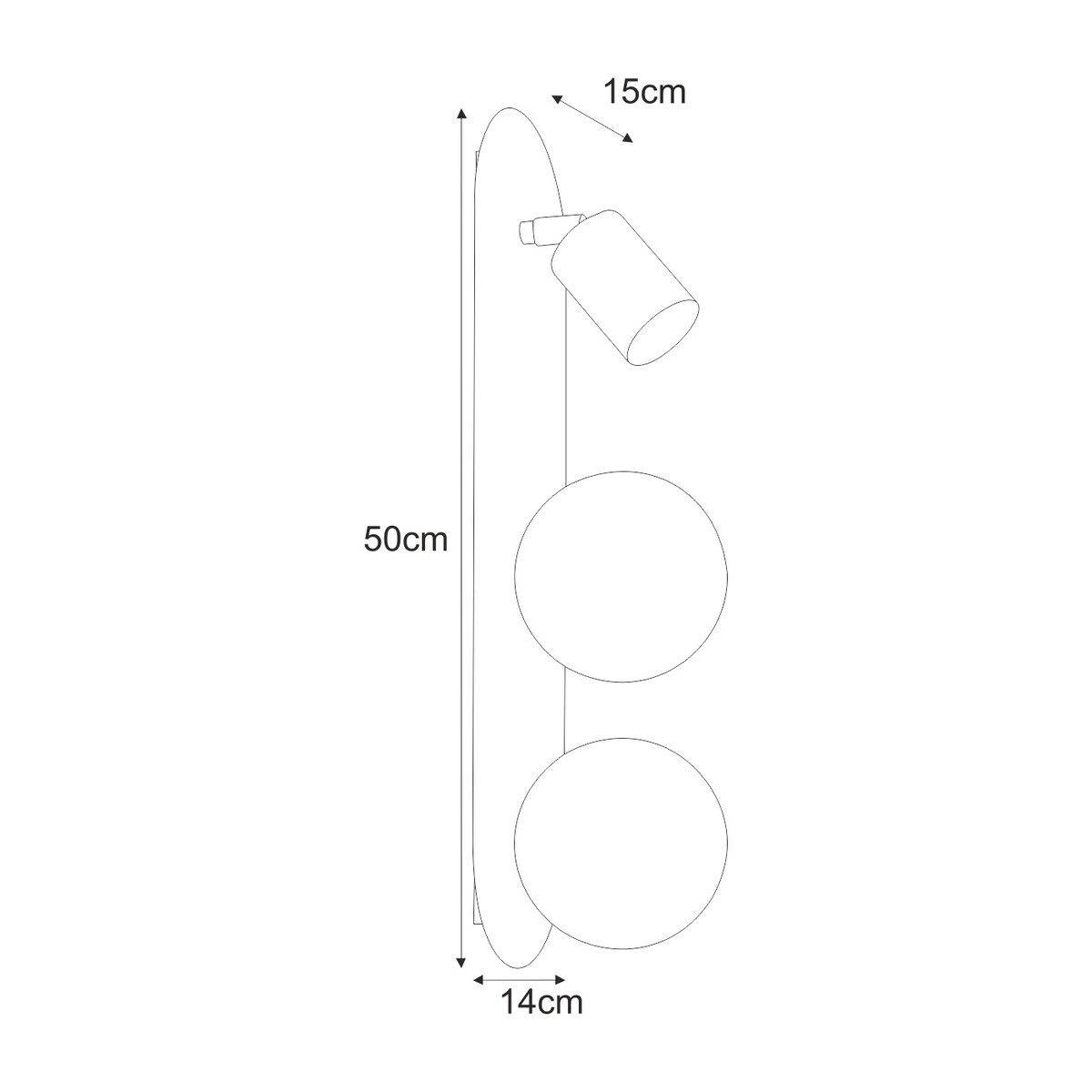 Kinkiet K-5483 z serii ARIES