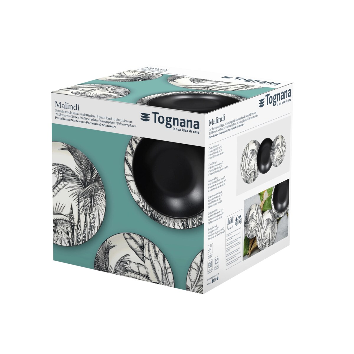 Malindi Zestaw Obiadowy 18 szt