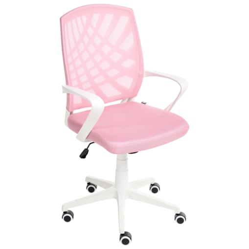 Krzesło biurowe BONNY Różowy