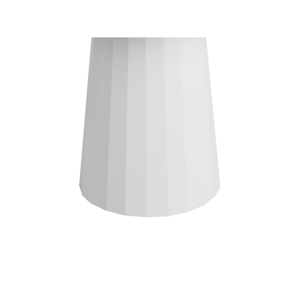 Stół do jadalni okrągły 100 cm biały PLATO