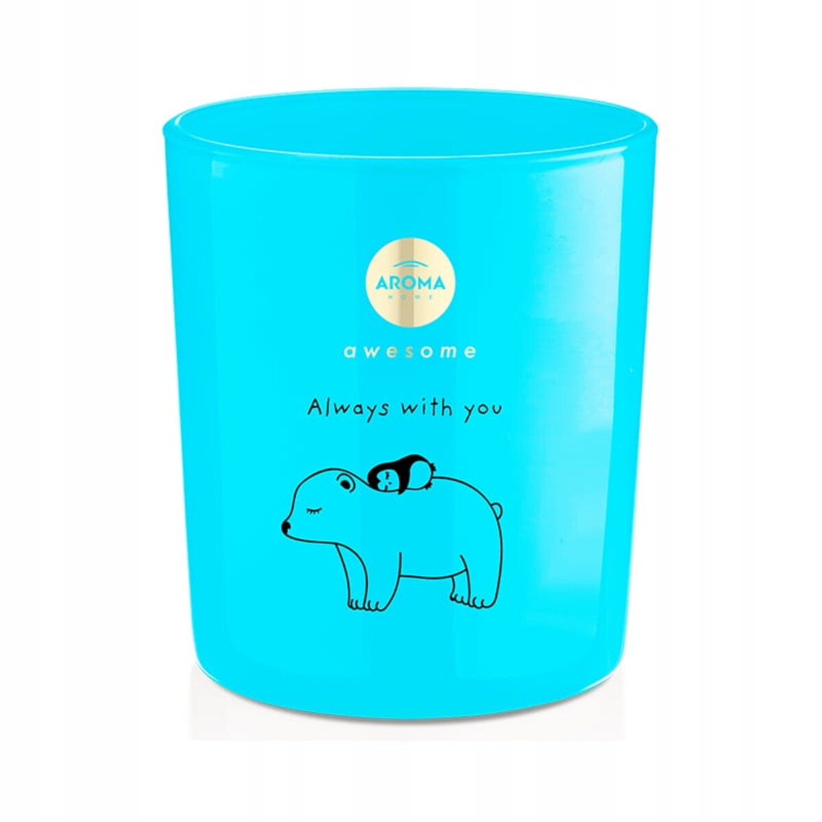 Aroma Sojowa Świeczka Zapachowa Always With You w Szkle Aromatyczna Słodka