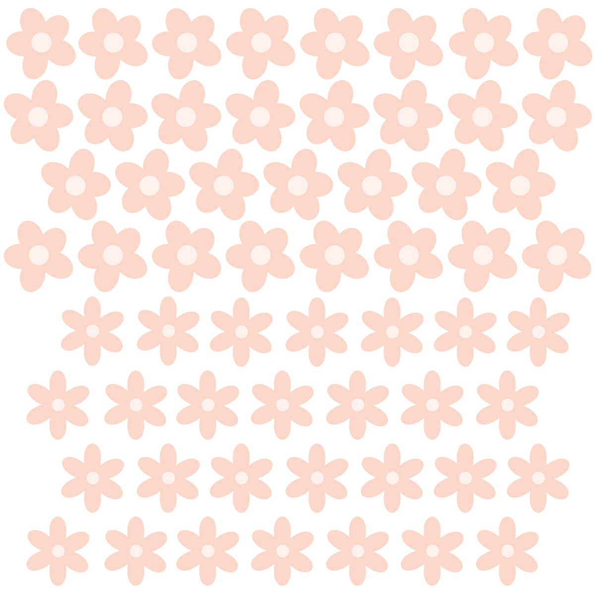 Naklejka na ścianę Stokrotki IX