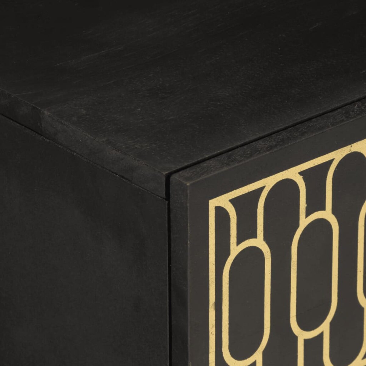 vidaXL Szafka nocna, 40x33x46 cm, lite drewno mango