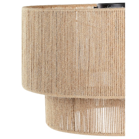 Lampa sufitowa z juty naturalna DORING