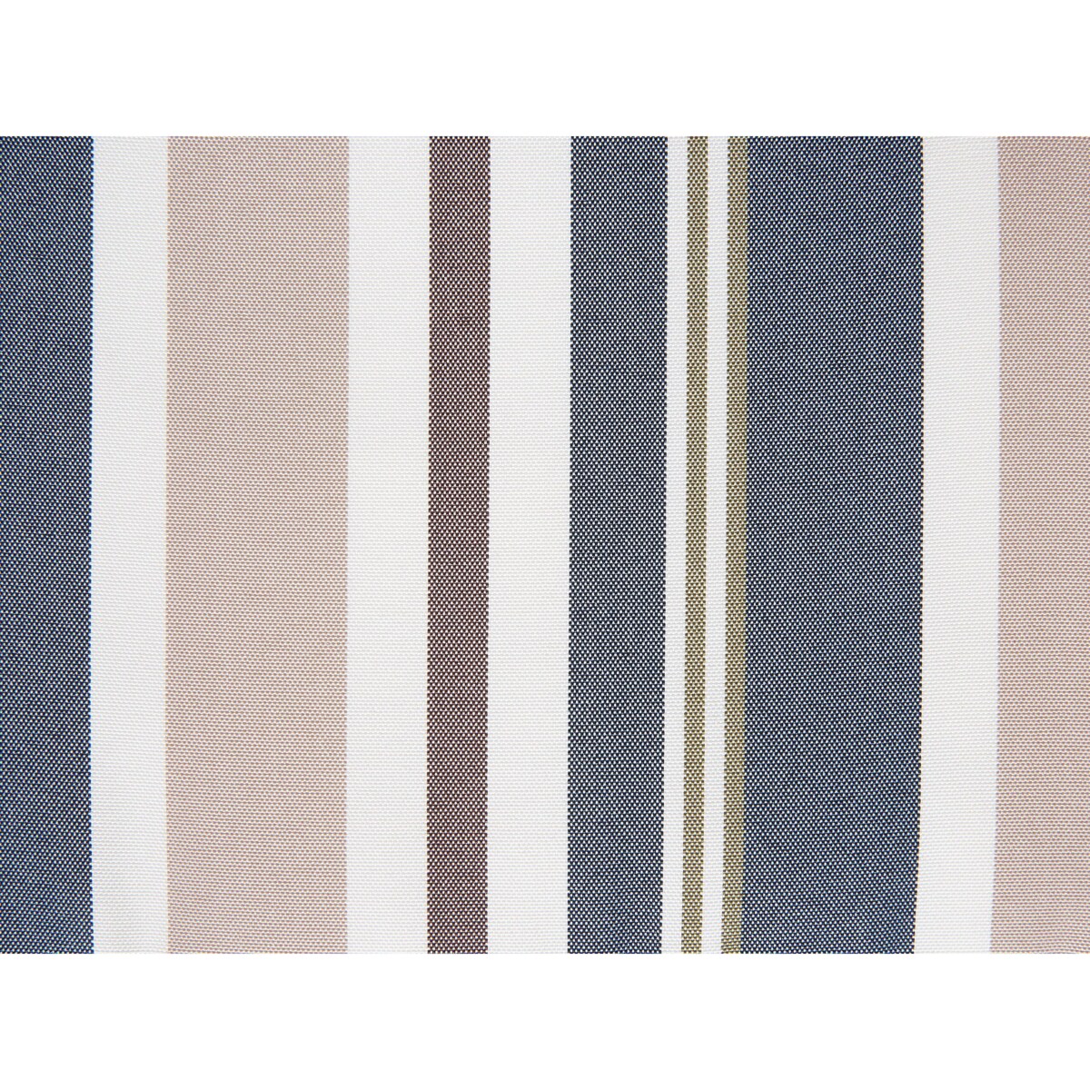 Zestaw 8 poduszek na krzesła ogrodowe niebiesko-beżowe MAUI