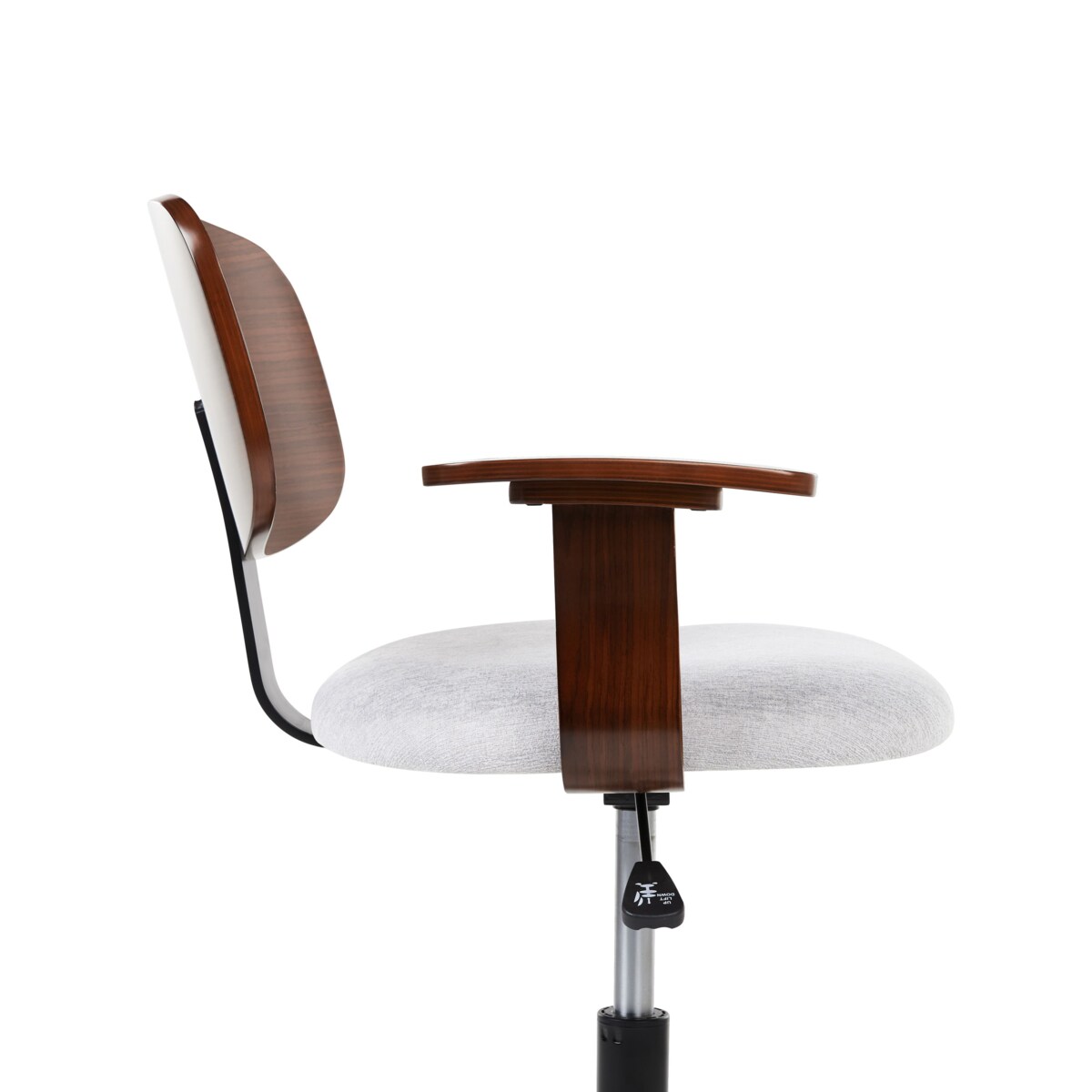 Fotel biurowy GUNNISON Len Jasnoszary