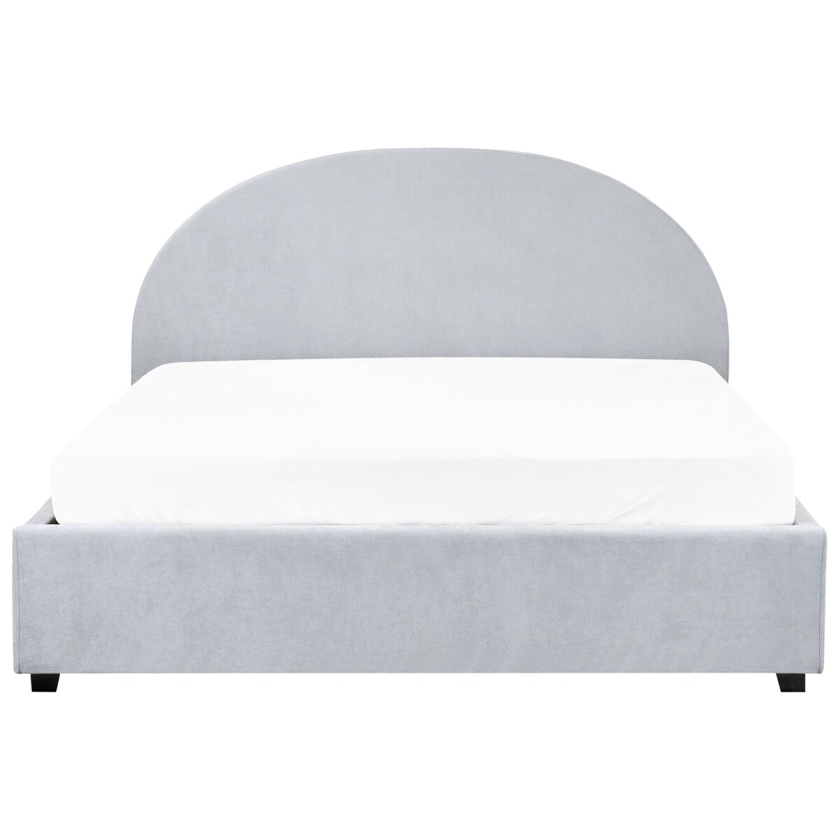 Łóżko z pojemnikiem VAUCLUSE 160 x 200 cm Błękitny