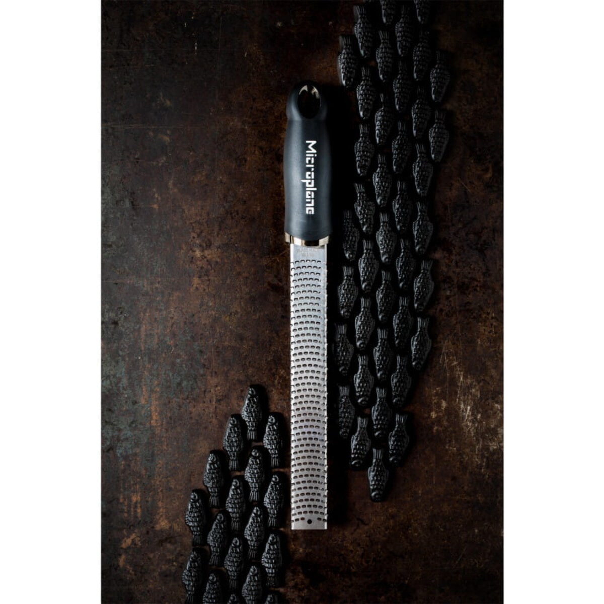 Tarka Skrobak Cytrusów Cytryn Skórek Premium Classic Zester Czerń microplan