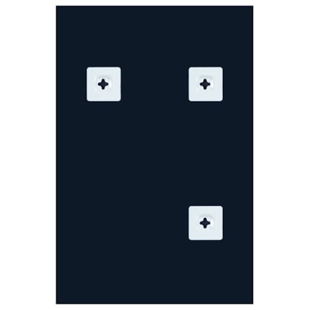 Lustro ścienne 40 x 60 cm srebrne ANGERS