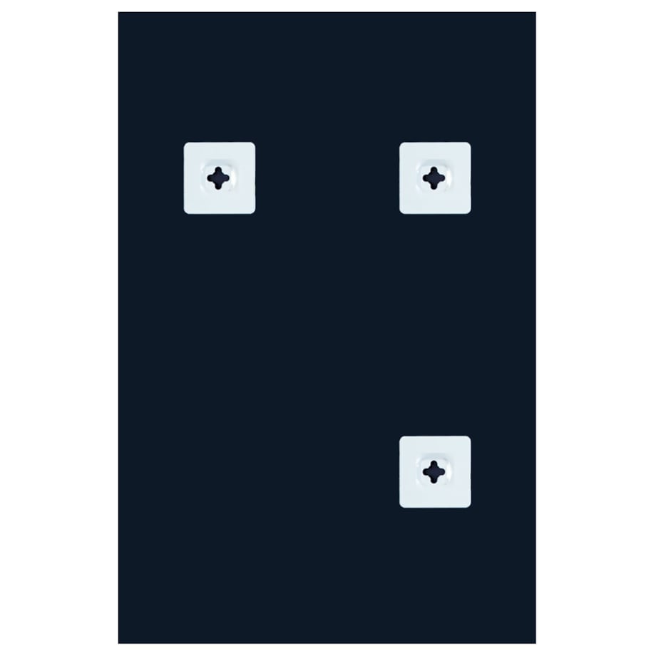 Lustro ścienne 40 x 60 cm srebrne ANGERS