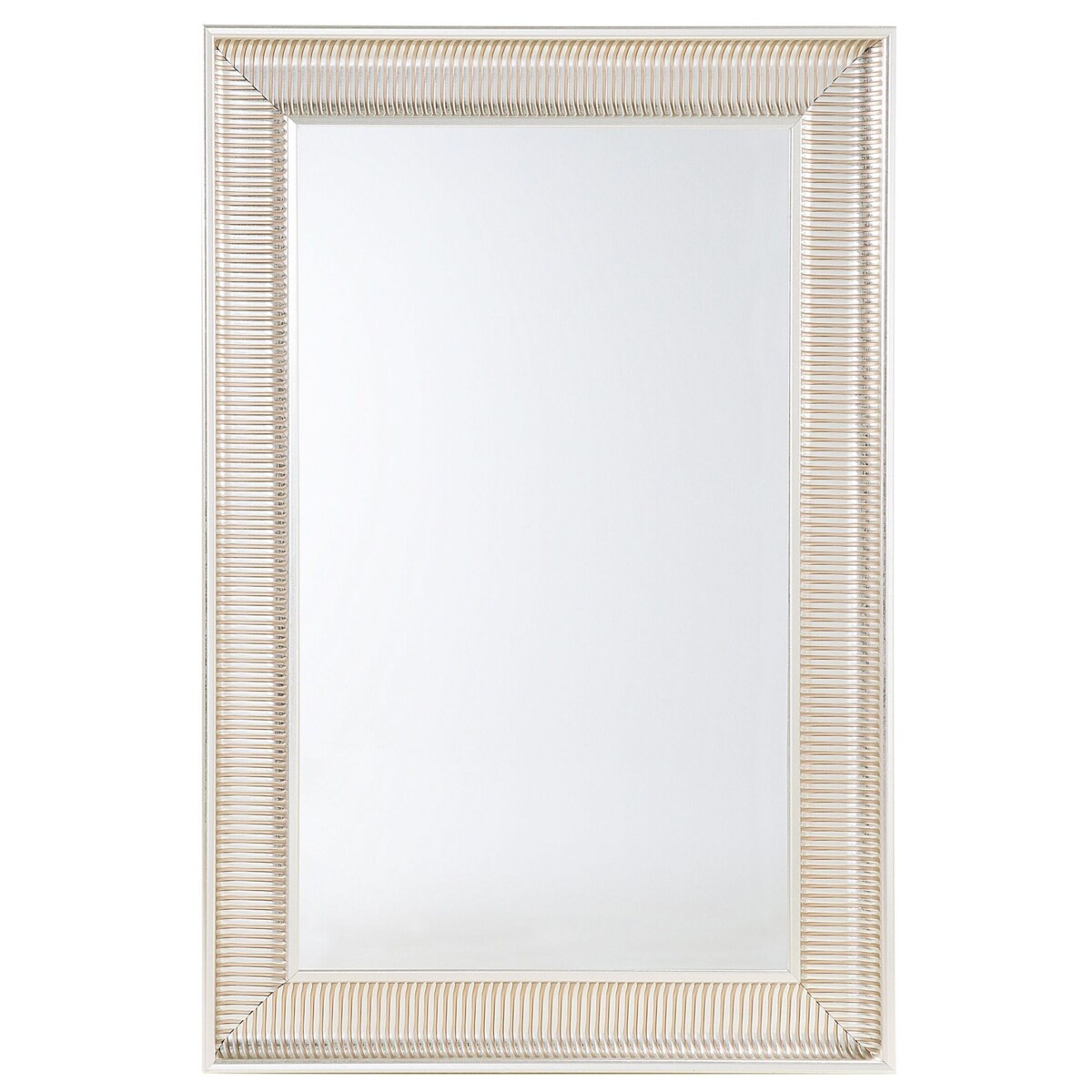 Lustro ścienne 60 x 90 cm złote CASSIS