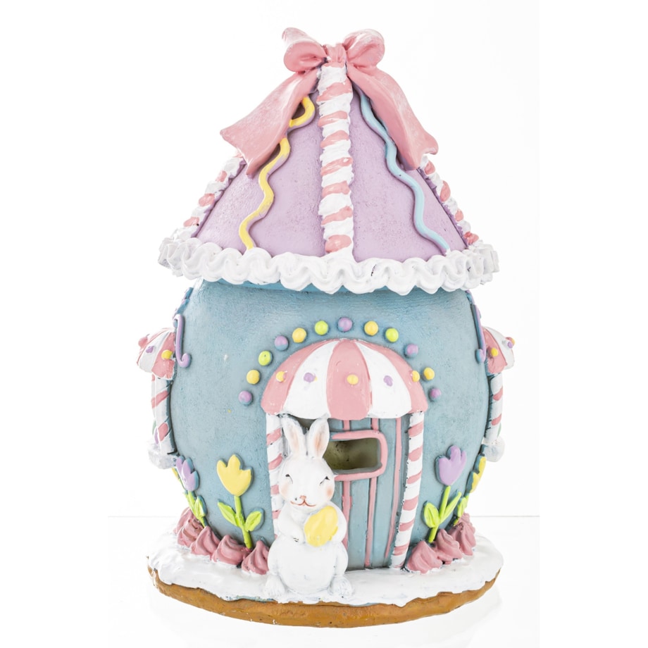 Dekoracja - wielkanocny domek LED 19,5x13x13 cm TORRE-III