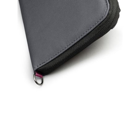 Portfel męski antykradzieżowy z recyklingu Pacsafe RFIDsafe - ciemnoszary