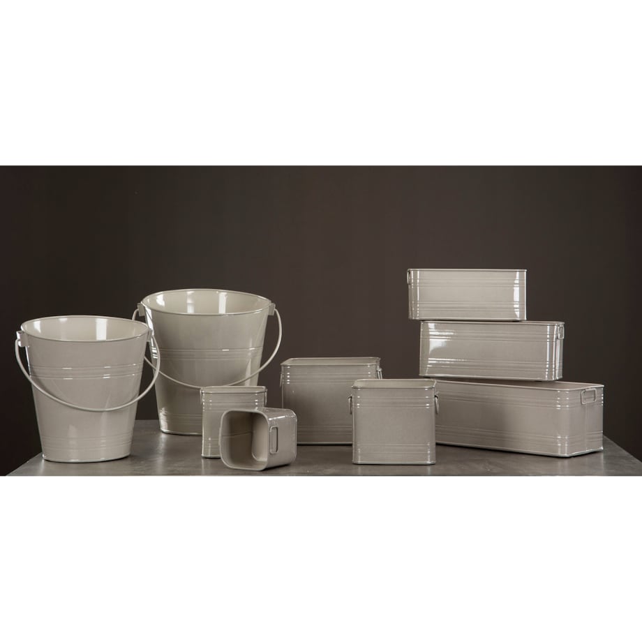 2 szt. DONICZKA LUKE styl loft SZARA XL