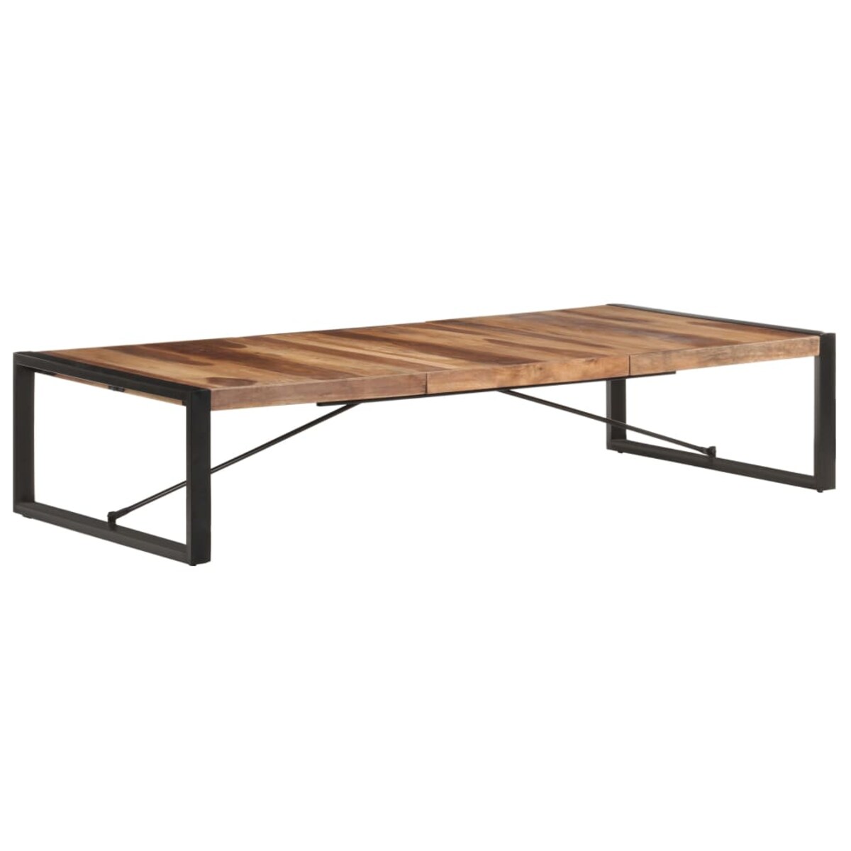 vidaXL Stolik kawowy, 180x90x40 cm, lite drewno