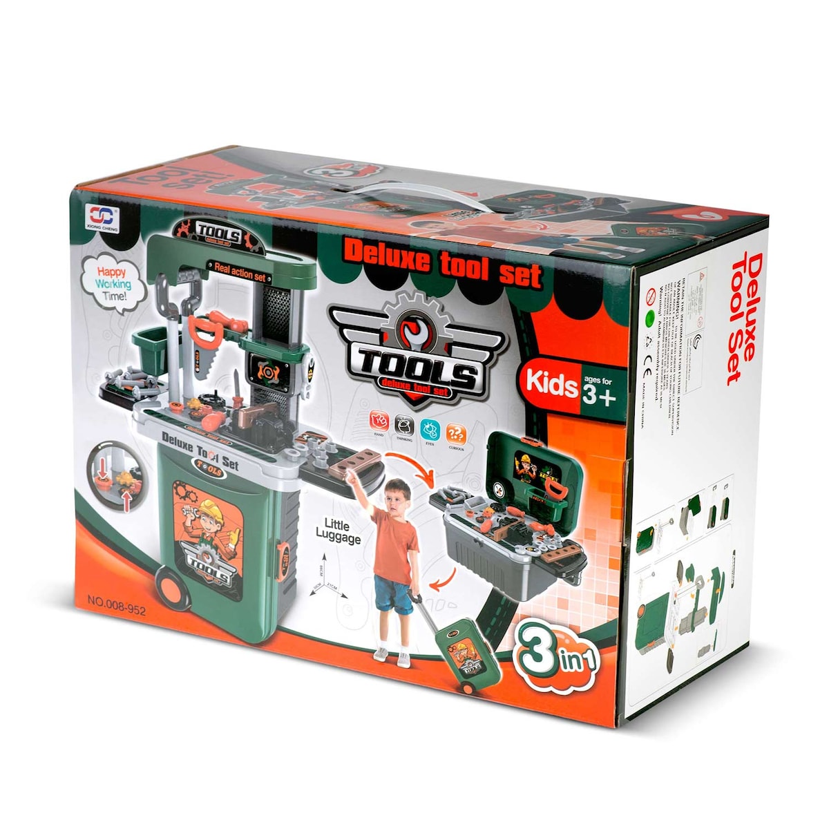 Zestaw majsterkowicza dla dzieci Ricokids RK-723 walizka 3w1 1szt. 772300