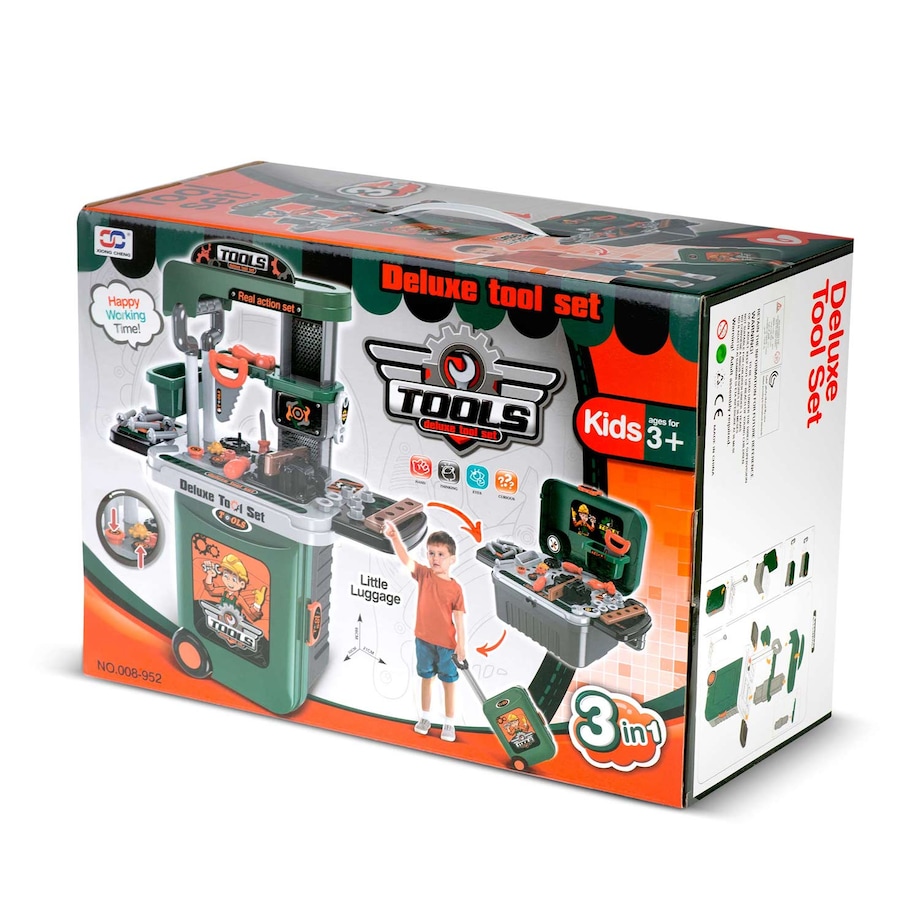 Zestaw majsterkowicza dla dzieci Ricokids RK-723 walizka 3w1 1szt. 772300