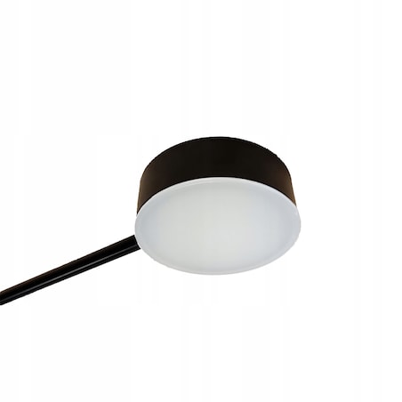 Lampa Sufitowa Nowoczesna Black 8-Ramienna Led