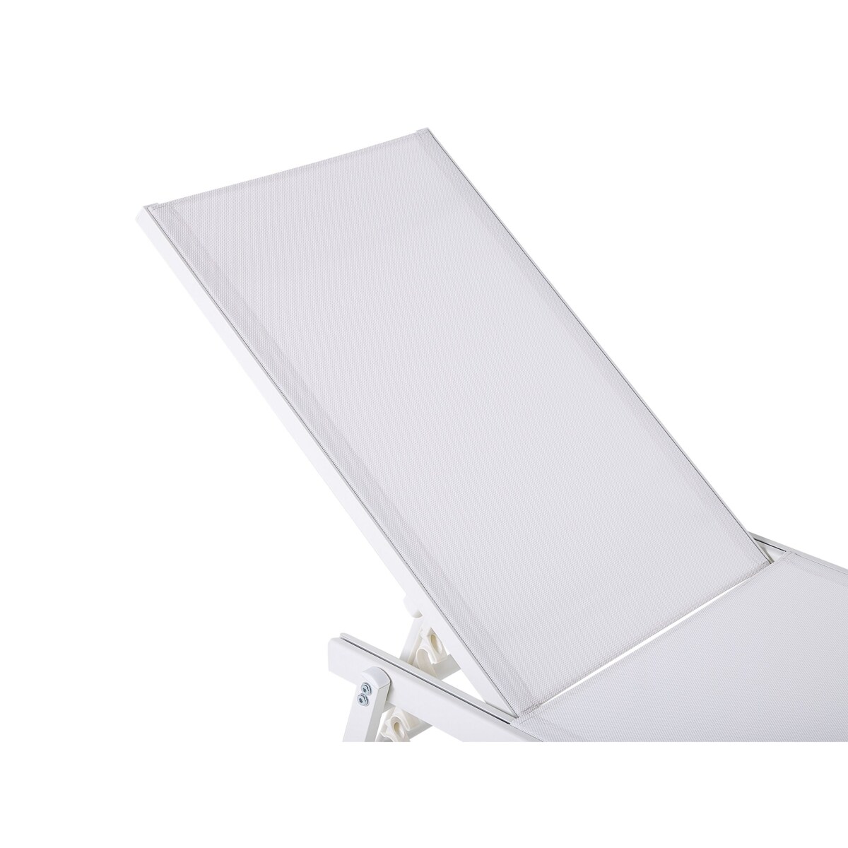 Leżak ogrodowy biały PORTOFINO