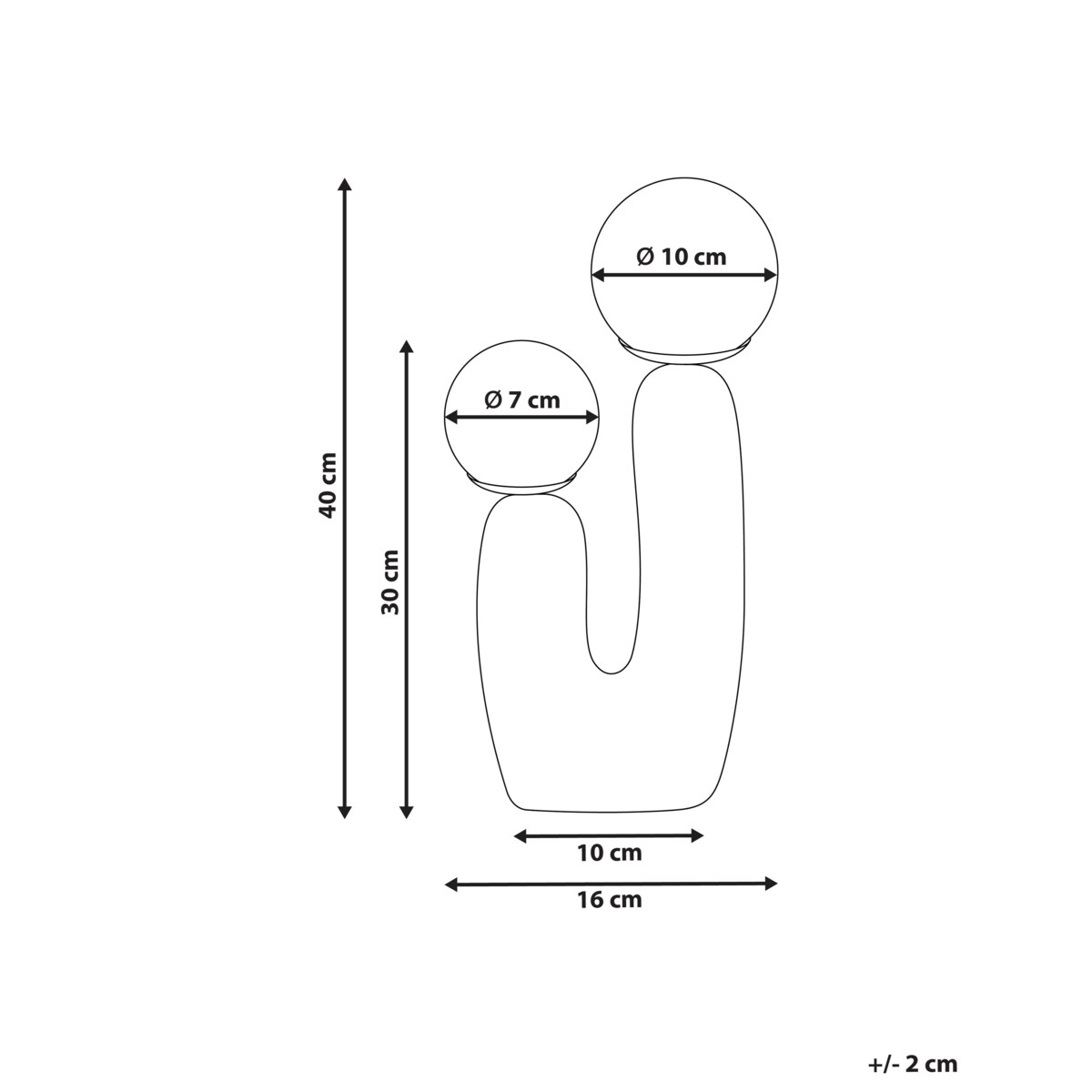 Lampa stołowa TULUN Ciemnozielony