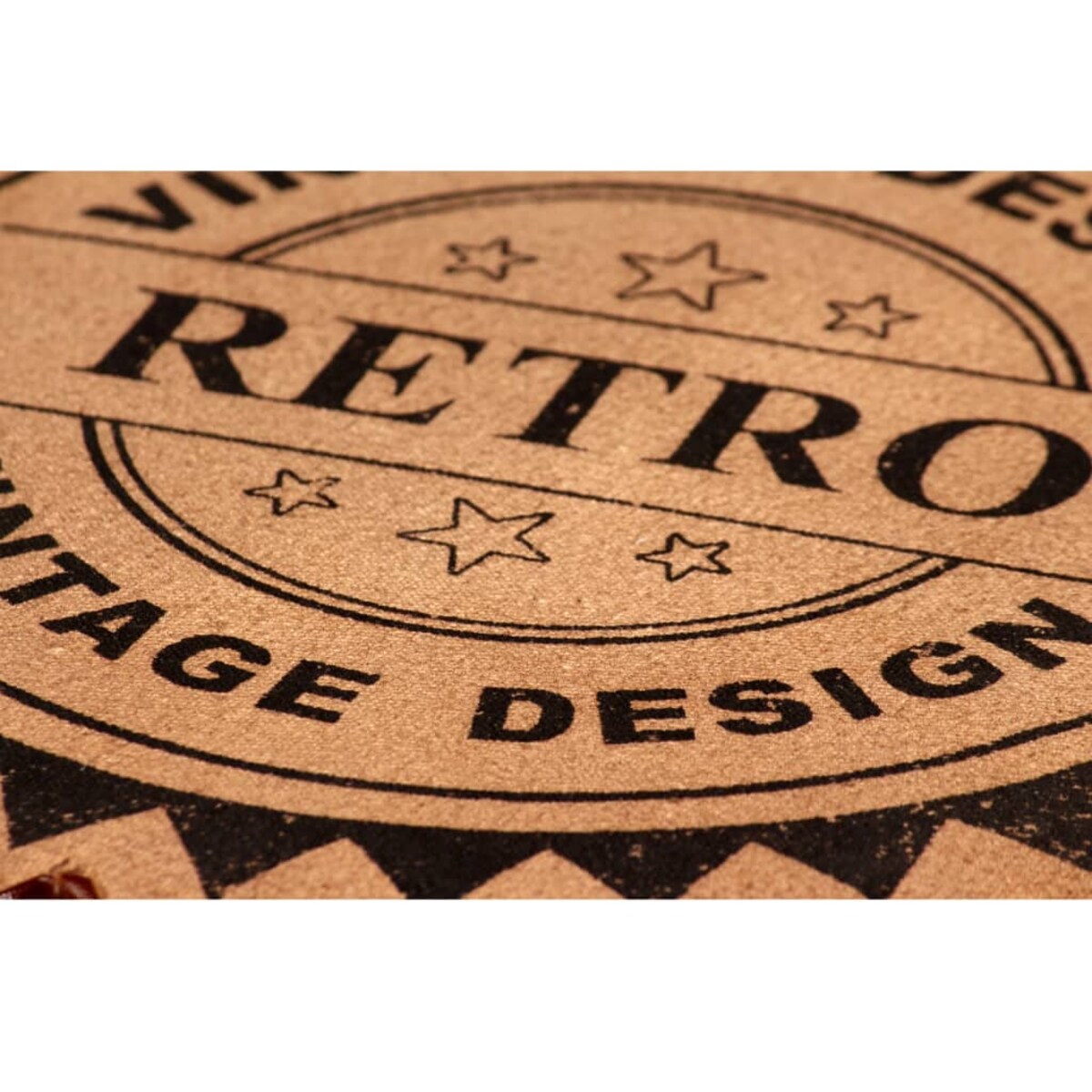 vidaXL Stołki barowe, 2 szt., skóra naturalna