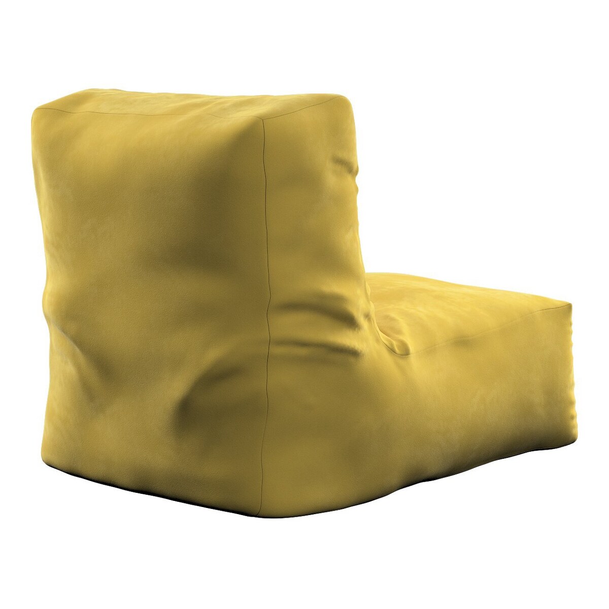 Pufa - fotel, oliwkowy zielony, 67 x 31 x 75 cm, Velvet