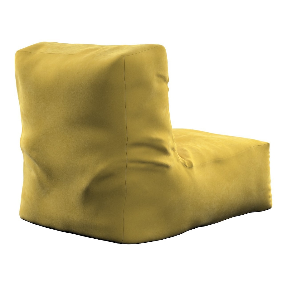 Pufa - fotel, oliwkowy zielony, 67 x 31 x 75 cm, Velvet