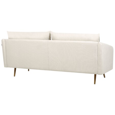 Komplet wypoczynkowy 5-osobowy beżowy MAURA