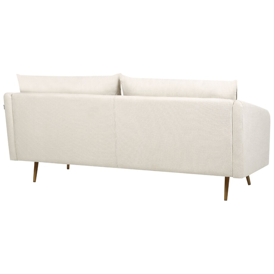 Komplet wypoczynkowy 5-osobowy beżowy MAURA