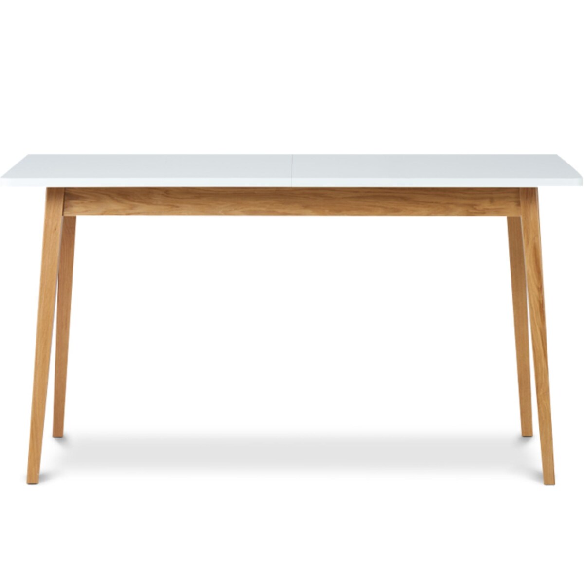 KONSIMO FRISK Biały rozkładany stół skandynawski