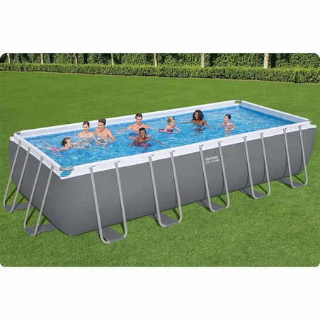 Basen ogrodowy stelażowy Bestway 5612B 640x274x132 cm zestaw 11w1