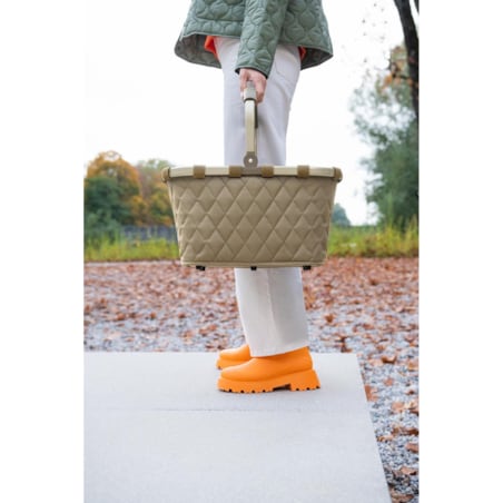 Koszyk CARRYBAG, rhombus olive