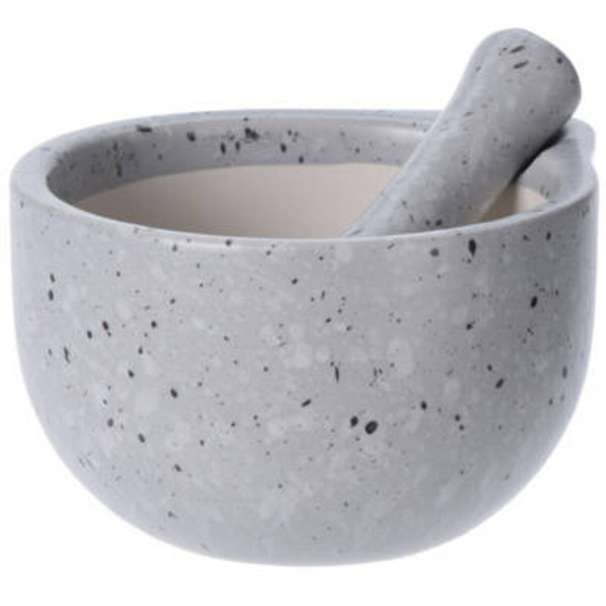 Moździerz kuchenny z tłuczkiem, ceramiczny