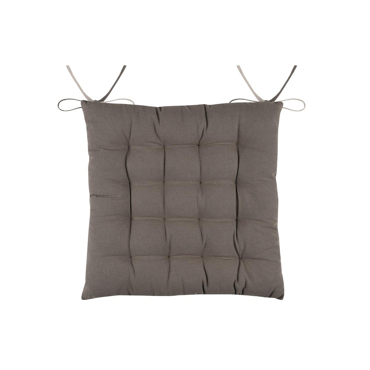 Poduszka na krzesło wiązana DUO, 100% bawełny, 40 x 40 cm