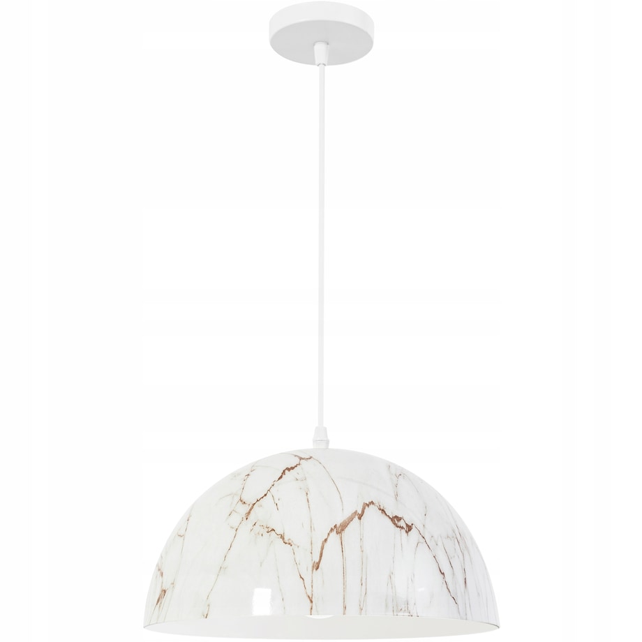 Lampa Sufitowa Wisząca Glamour Marmur Marble