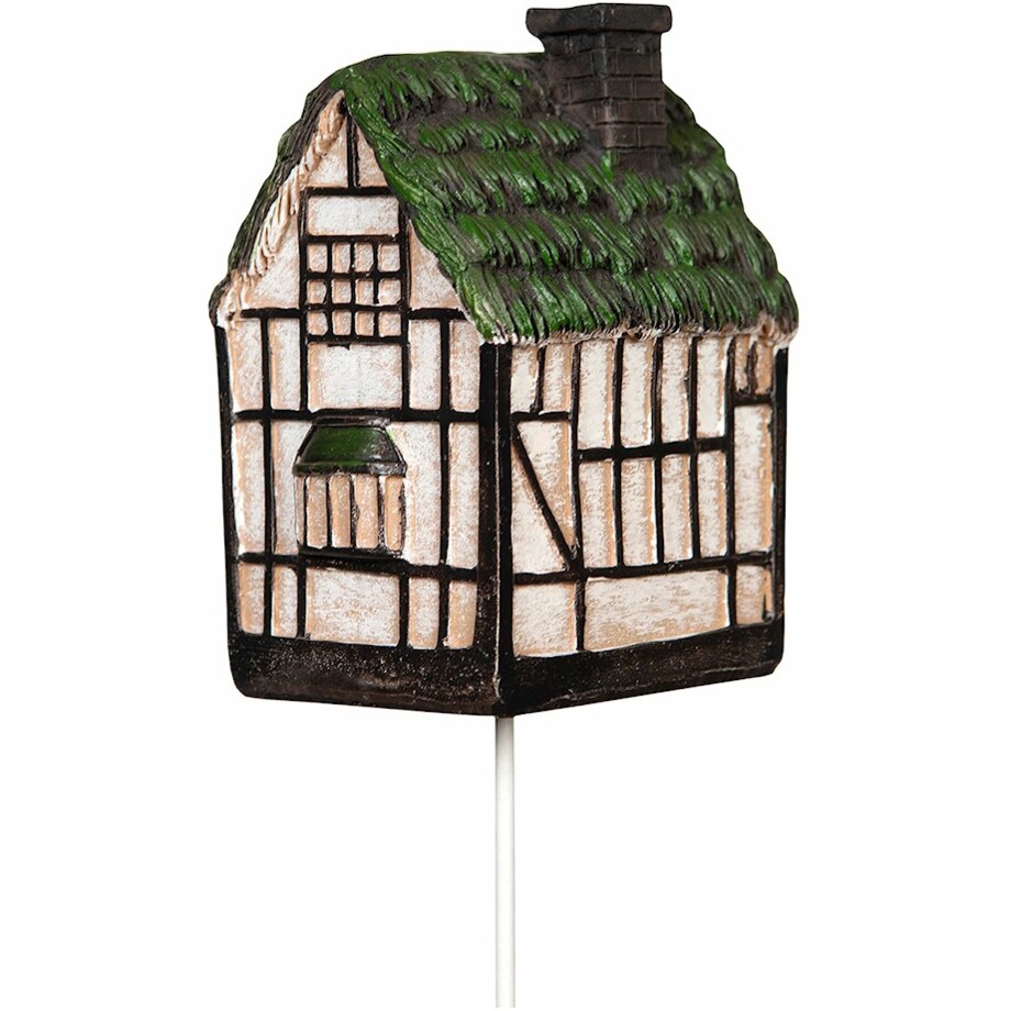DEKORACJA OZDOBA DO DONICZKI KWIATÓW ROŚLIN DOM DOMEK LOFT BOHO 8cm