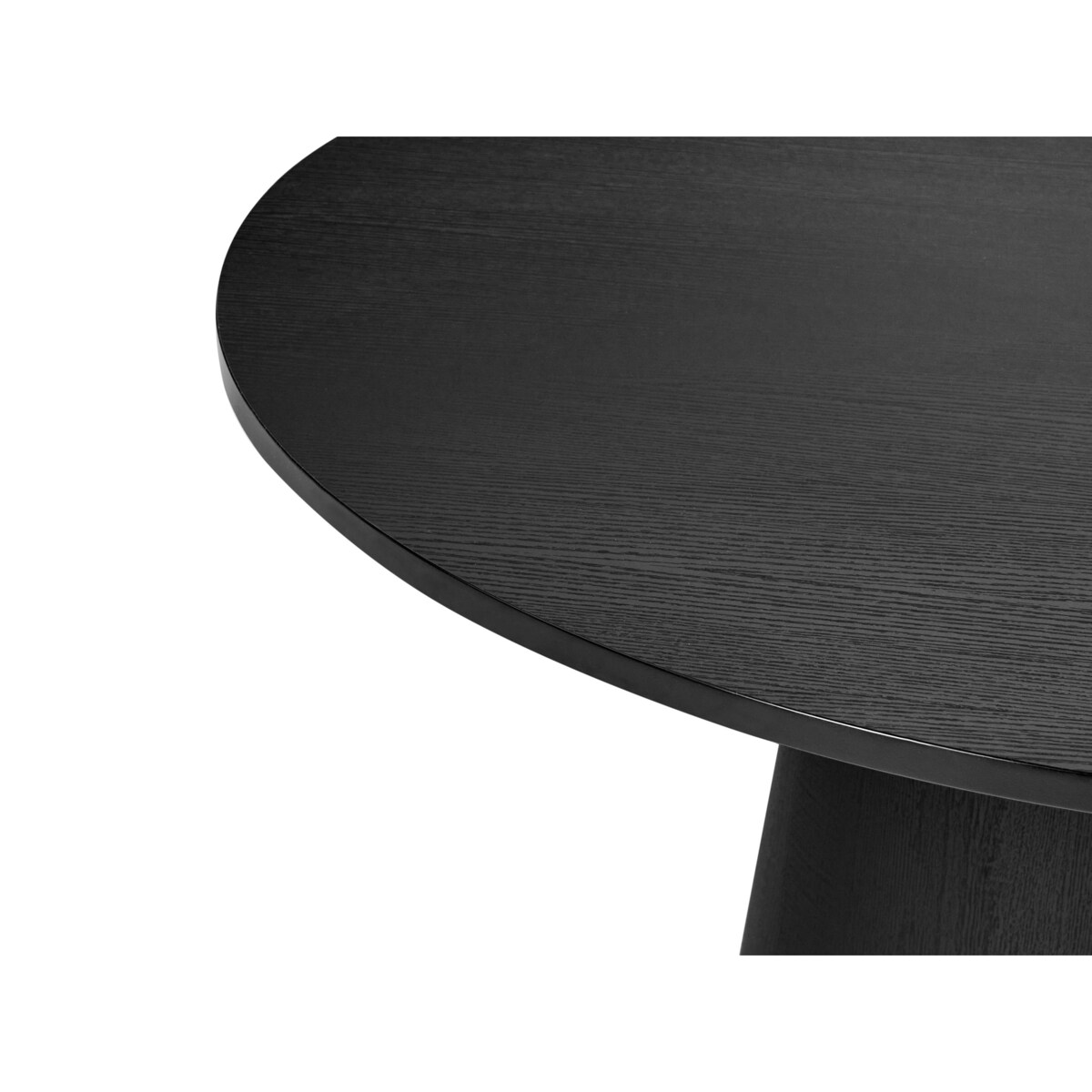 Stół do jadalni OYEN Czarny 120 cm 120 cm