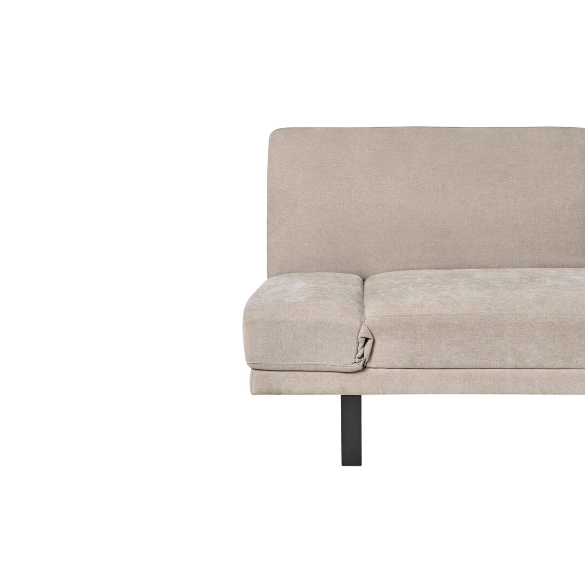 Sofa rozkładana dla 2 osób YORK Szenil Beżowy