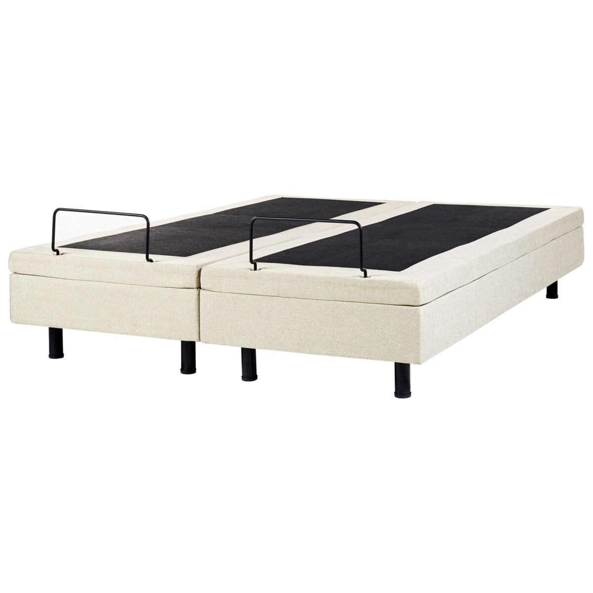 Łóżko regulowane bez zagłówka DUKE II 160 x 200 cm Beżowy