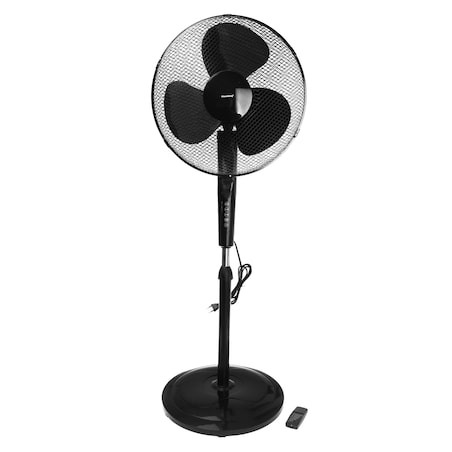 Klausberg wentylator podłogowy z pilotem i timerem 40cm 50w KB7476