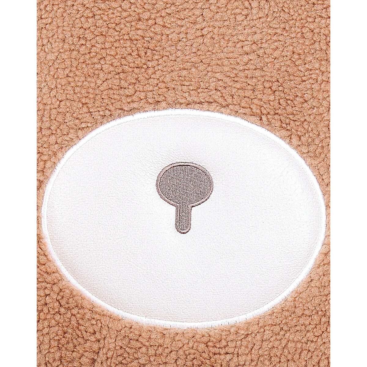 Fotel dziecięcy miś sztuczne futro brązowy BOO