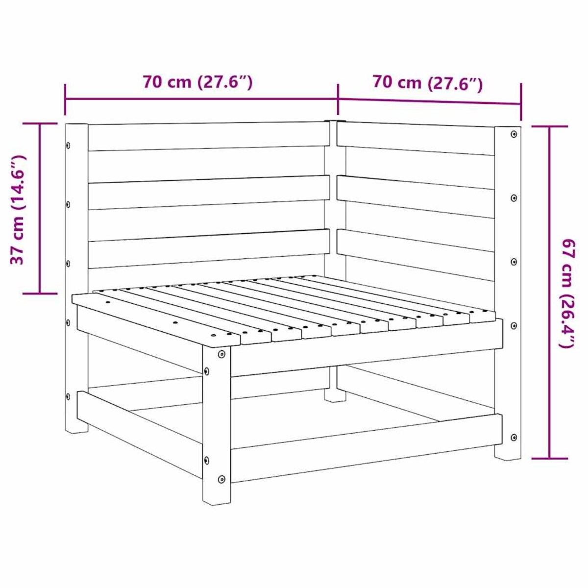 vidaXL 3-osobowa sofa tapicerowana tkaniną, niebieska