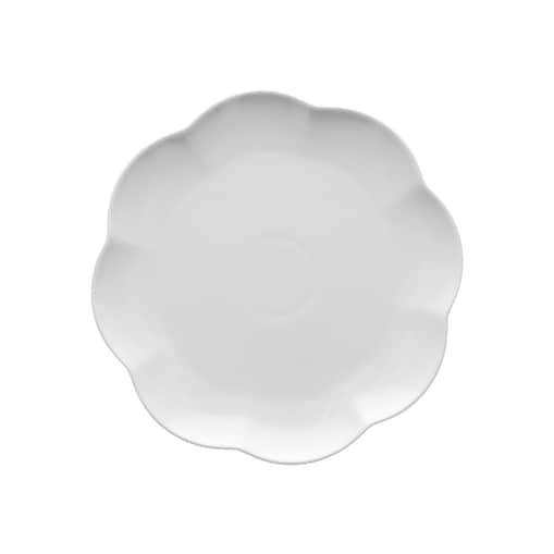 Zestaw 6 talerzy do sałatek Villadeifiori - Biały, 23 cm