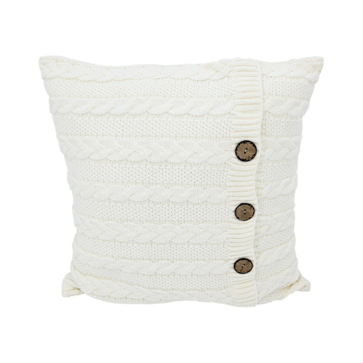 Poszewka dzianinowa bawełniana – VENEZIA ECRU