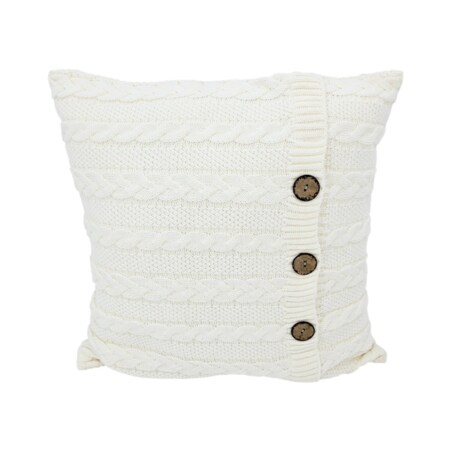 Poszewka dzianinowa bawełniana – VENEZIA ECRU