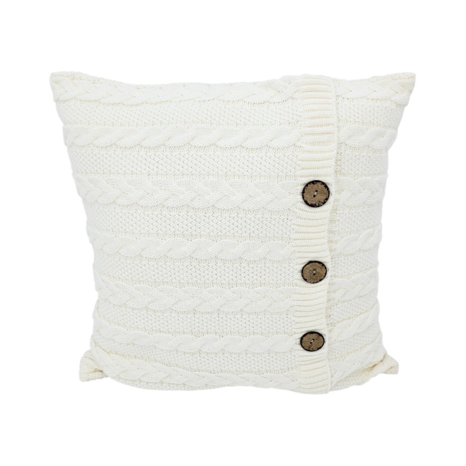 Poszewka dzianinowa bawełniana – VENEZIA ECRU