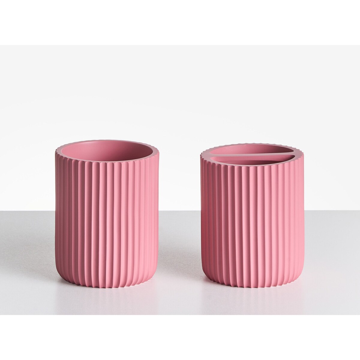 Zestaw akcesoriów łazienkowych 5 elementów CAMANA Różowy